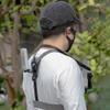 NovelGoal Cell Phone Camera Chest Strap Cycling Front and Rear Photographing for Hero 12 11 10 9 8 7 6 Action Camera Accessories Holder Vlog for Mountain Climbing (Combo D) view 3