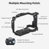 Nitze a6700 Camera Cage for Sony A6700 / Alpha 6700 with Built-in Cold Shoe, NATO Rail and Arca Quick Release Plate - T-S12A view 2