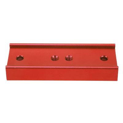 4.25in Dovetail Plate, Aluminum Alloy, Easy to Dismantle, 1/4in Thread, with EQ Mounts, for DSLR Cameras (Red)