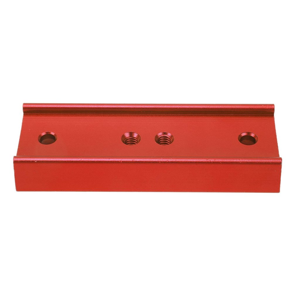 4.25in Dovetail Plate, Aluminum Alloy, Easy to Dismantle, 1/4in Thread, with EQ Mounts, for DSLR Cameras (Red)