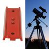 4.25in Dovetail Plate, Aluminum Alloy, Easy to Dismantle, 1/4in Thread, with EQ Mounts, for DSLR Cameras (Red) view 2