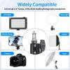 Anautin 2 Pack Adjustable 7ft Aluminum Photography Light Stand, Portable Light Tripod, for Lighting Stand Speedlight, Flash, Softbox,Strobe Light, Camera, Photographic Portrait view 3