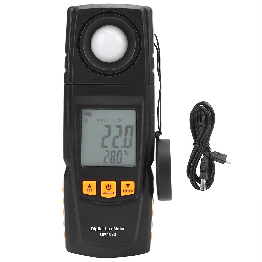 TANIQIACA GM1020 Digital Luxmeter Light Illuminance Meter Multifunctional Light Strength Tester