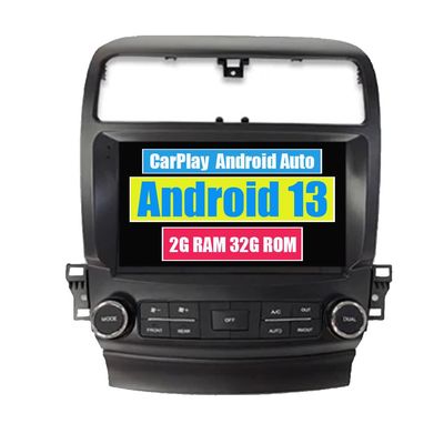 RoverOne Car Radio GPS for Honda Inspire 4 2003-2007 for Acura TSX 2003-2008 with CarPlay Android Auto Multimedia Player Navigation Stereo Bluetooth WiFi, RO-T3753