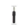 WUZDPRCJ Nickel Plating Banana Plug Cable Wire Adapters Plugs Copper Connectors 4MM to 2MM (Color : 2MM to 4MM B, Size : 1PCS) view 2
