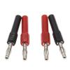 WUZDPRCJ Nickel Plating Banana Plug Cable Wire Adapters Plugs Copper Connectors 4MM to 2MM (Color : 2MM to 4MM B, Size : 1PCS) view 4