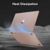 MOSISO Compatible with MacBook Air 15 inch Case 2026 2025 2024 2023 Release M4 A3241 M3 A3114 M2 A2941, Ultra-Thin Natural Original Color Protective Plastic Hard Shell&Keyboard Cover, Beige Brown view 4