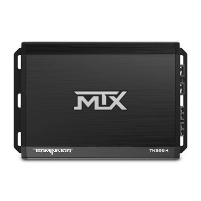 MTX Terminator TN3004 300W RMS 4-Channel Amplifier with Reliable and Efficient Full Range Class-D Circuit Design