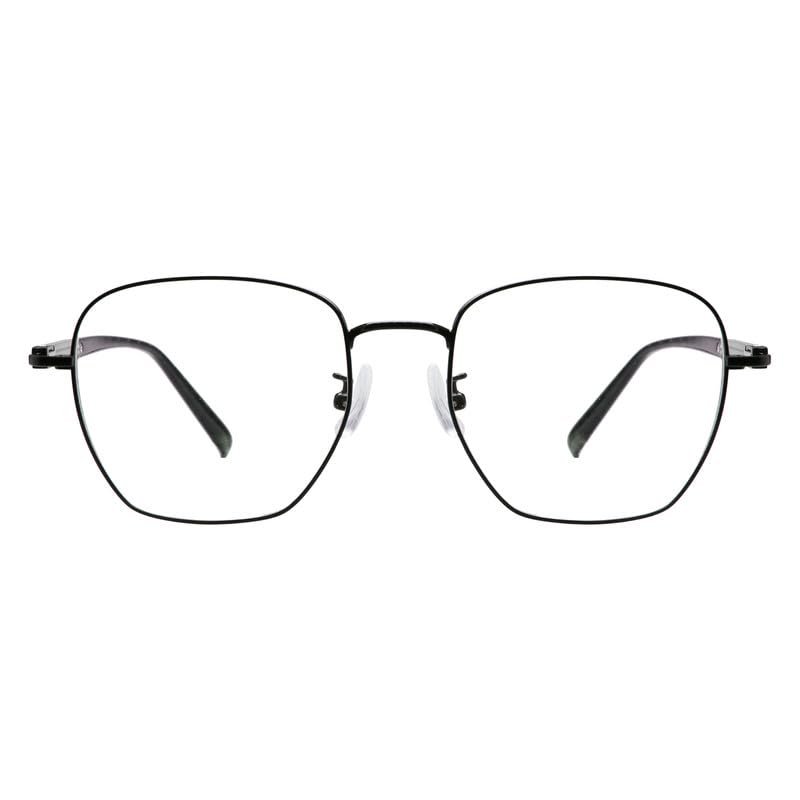 LAMBBAA Blue Light Blocking Reading Glasses Women Men Small Face Computer Fashionable Lightweight Retro Metal FrameGold+1.25Magnification