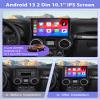 8Core 2+64GAndroid 13.0 Wireless Apple Carplay & Android Auto 2Din Car Stereo,10.1 1280*720 IPS Touchscreen Double Din Car Radio Receiver with Bluetooth/GPS/Mirror Link/SWC/WiFi+AHD Backup Camera view 2