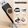 EASTBULL 16GB USB Flash Drive Bulk Thumb Drives 50 Pack with Lanyards USB 2.0 Jump Drive 16 GB Memory Sticks Zip Drive Pen Drive for Storage and Backup Gold 50PCS 16GB view 3