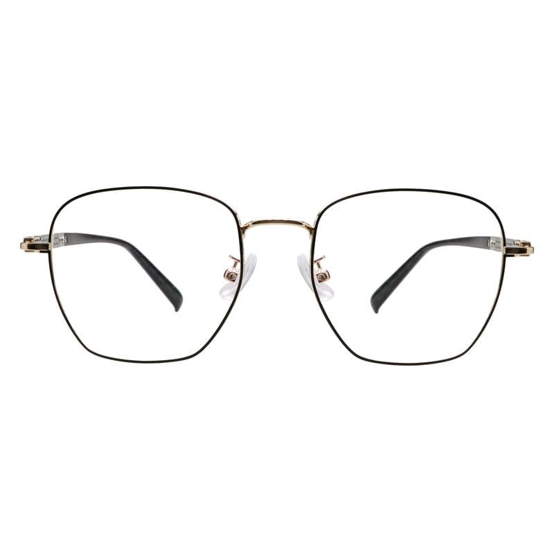LAMBBAA Blue Light Blocking Reading Glasses Women Men Small Face Computer Fashionable Lightweight Retro Metal FrameGray+1.75Magnification