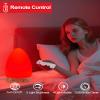 Red Light Night Light Lamp for Sleep, Red Nightlight Desk Lamp with 670nm Wavelength Multi-Color and Brightness Options Remote Control USB Charging Elegant Design view 4