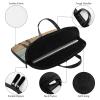 MKLYR Leather Laptop Bag for Men Women, A Feeling of Loneliness Printed 16.5 Inch Laptop Messenger Bags, Work Computer Bag Satchel Bag Best Gifts view 3