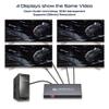 8K HDMI Splitter 1 in 4 Out 4K@120Hz 8K@60Hz HDMI 2.1 Splitter, Supports HDCP 2.3, EDID, HDMI Audio Out, for PS5/PS4, Xbox, Fire Stick, Blu-ray Player, Hue Sync Box view 3