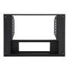 AUTOVIC Radio Bezel Reversed HVAC Controls with Radio Bracket for 3rd Gen Camaro 1982-1992, 3D Printed Double Din Radio Dash Kit Black view 1