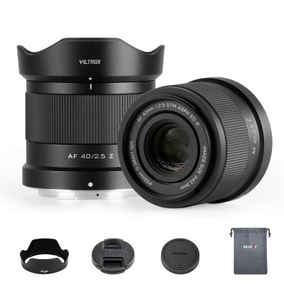 VILTROX 40mm F2.5 Z Mount Lens,AF Full Frame Lens for Nikon Mirrorless Cameras Z5 Z50 Z6II Z7II ZFC Z30 Z9 Z8 Z6 Mark II Z7 Mark II Compact Lightweight Prime Lens