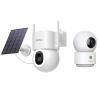 AOSU 2K Indoor Security Camera & 3K/5MP Outdoor Solar Powered Security Camera view 1