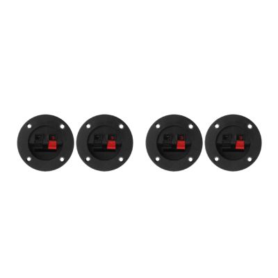 2PCS Round Cup Connector Parts for Express Spring Clip Double Binding Post