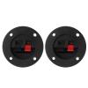 2PCS Round Cup Connector Parts for Express Spring Clip Double Binding Post view 2