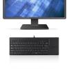 EIMSOAH Wired USB Touchpad Keyboard, 86 Key, Ultra Thin, Built-in Touchpad Hub Port, Ergonomic, Black, for Desktop Laptop PC Tablet view 1