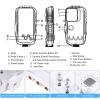 40m/130ft Depth Waterproof Diving Case Underwater Housing Cover Compatible with iPhone 15, 15 Pro, 14, 14 Pro, 13, 13 Pro, 12, 12 Pro Cellphone view 4