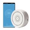 Smart Wi-Fi Siren Alarm: Wireless Strobe Siren with Sound and Light Alarm, 100dB Sounder, App Remote Control, Burglar Alarm Links with Tuya Smart Devices for Home Security & Home Automation view 1
