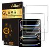 Ailun 2 Pack Screen Protector for iPad Air 13 Inch 2025/2024 7th/6th Gen/Pro13 Inch 2024 7th[2 Pack] and Camera Lens Protector for iPad Pro 11 Inch 2024 5th Generation and iPad Pro 13 Inch 2024 3Pack view 2