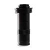 Joebo Microscope Kit 200X Zoom C-Mount Lens Video Microscope Industrial Lens Adjusted 200 Times Digital Electronic Camera CS C Mount Lens Microscope Lens Adapters view 1