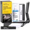 Big Fudge Complete Vinyl Record Cleaning Kit - 6-in-1 Vinyl Cleaner - incl. Carbon Fiber Brush, Stylus Cleaner, Drying Stand, Microfiber Cloth & Towel - Record Player Accessories view 1