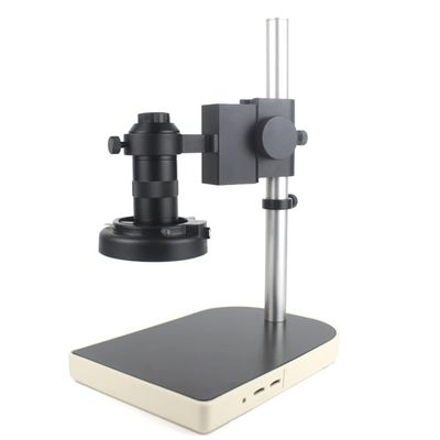 Joebo Microscope Kit 48MP 4K 2K 1080P HDMI USB Electronic Digital Video Microscope Camera 10-130X Zoom C Mount Lens 56 LED Light Microscope Lens Adapters (Color : C)