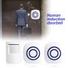 38 Melodies Wireless Driveway Alarm System, Infrared Motion Sensor for Home, Office, Shop with Easy Installation and Indoor Receiver (One for Two US regulations) view 3