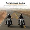 FreedConn Motorcycle Helmet Bluetooth Headset Intercom with Music Share, Universal FG 1200m 6-Way Group Communication Systems Ultra-Thin with Hard Mic/Noise Cancellation/Waterproof (2 Pack) view 4