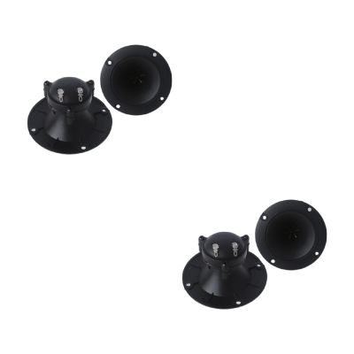 1 Pair 96mm Speakers Tweeter Treble Piezoelectric Speaker Portable 3 Inches Diameter 9mm Power Horn
