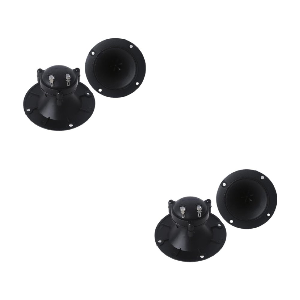 1 Pair 96mm Speakers Tweeter Treble Piezoelectric Speaker Portable 3 Inches Diameter 9mm Power Horn