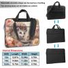 BTCOWZRV Hedgehog Buds Laptop Bag 15.6 inch Laptop Messenger Shoulder Bag Travel Computer Bag for Women Men view 2