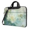 BTCOWZRV Elegant Flowers Laptop Bag 15.6 inch Laptop Messenger Shoulder Bag Travel Computer Bag for Women Men view 1