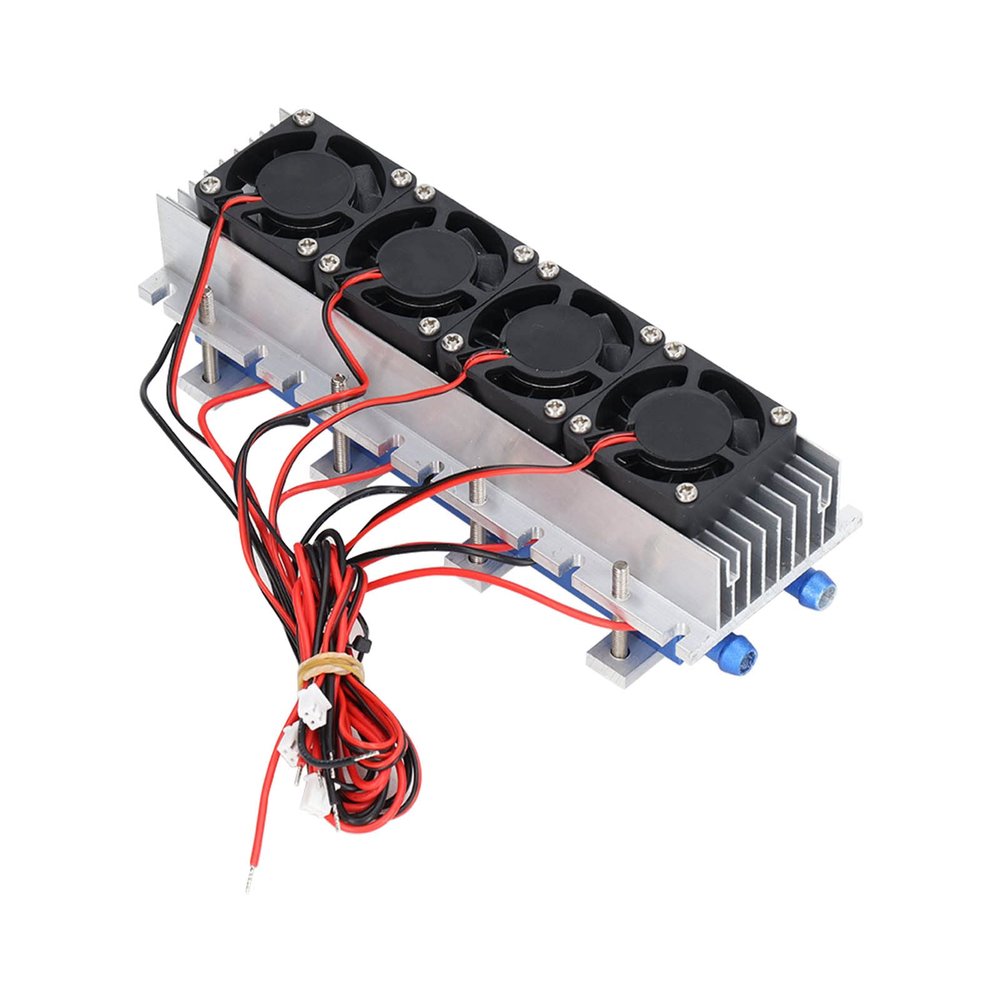 High Speed Refrigeration Module 4 Core Air Cooler Module for DIY Semiconductor DC 12V 30A
