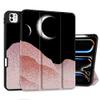 MEEgoodo Case for M4 iPad Pro 11 inch Case 2024, Tablet Cover with Trifold Stand + Pencil Holder + Auto Wake/Sleep + Soft TPU Back Cover, Solar Eclipse, A2836/A2837/A3006 view 1