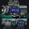 10 Inch Screen Car Stereo Radio for Jeep Compass 1 MK 2009-2015 CarPlay/Android Auto Android 12 Multimedia Video Player Bluetooth with GPS Navigation WiFi Backup Camera,M700s/8+128g view 2