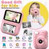 Kids Camera Instant Print -Toddler Portable Travel Print Digital Photo Camera Toy, Holiday Birthday Graduation Gift for Kid 3-12 Year Old, Photomaker Kit for 4 5 6 7 8 9 10 Boys GirlsPink view 2