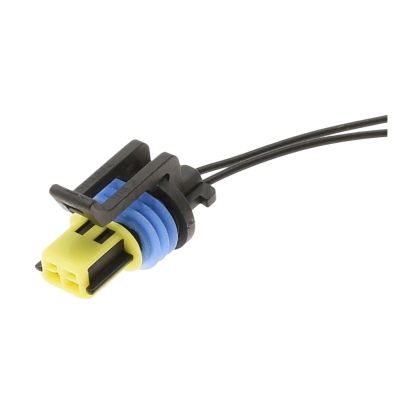 TakenE 1 Set 15336024 2 Pin Female Car Turn Signal Side Lamp Signal Light Plug Connector with Terminals Wire Harness (Color : Female with Wire)