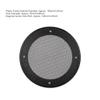 Beufee 2PCS 4 Inch Speaker Grills, Round Speaker Grills Cover Speaker Grille Replacement with Mounting Screws for DIY Speaker and Car Speaker(Black+Black) view 2