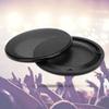 Beufee 2PCS 4 Inch Speaker Grills, Round Speaker Grills Cover Speaker Grille Replacement with Mounting Screws for DIY Speaker and Car Speaker(Black+Black) view 4