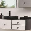 AthuAh Crystal Door knobs, Handles Drawer Crystal Handle Cabinet Door Handle Ktv Crystal Cabinet Handle, 30 * 28Mm view 2
