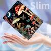 AIRWEE Case for Samsung Galaxy Tab S5e 10.5 2019 Model SM-T720/T725/T727, Adjustable Stand Galaxy Tab S5e Case, PU Leather Cover with Auto Sleep/Wake for Galaxy T720 Tablet Case, Moon Mushroom view 4