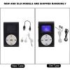 2Pcs Mini MP3 Player, Digital Music Player MP3 Music Player Portable MP3 Player Mini Portable MP3 Player with BackClip LCD Screen (Black) view 3
