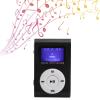 2Pcs Mini MP3 Player, Digital Music Player MP3 Music Player Portable MP3 Player Mini Portable MP3 Player with BackClip LCD Screen (Black) view 4