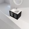 28 Inch Wall-Mounted Bathroom Vanity with Sink, for Small Bathroom (KD-Packing) view 3
