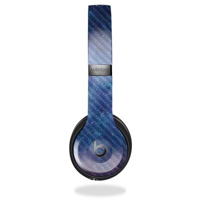 Carbon Fiber Skin Compatible with Beats Solo 4 - Nebula - Premium 3M Vinyl Protective Wrap Decal Cover - Easy to Apply | Crafted in The USA by MightySkins